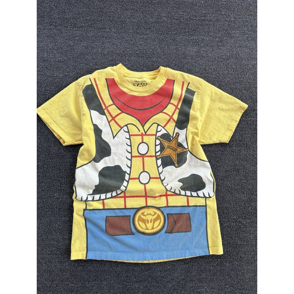 Adult Toy Story‎ Woody Replica Cowboy Halloween Cosplay Costume Shirt Large